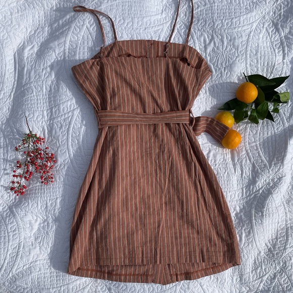 Adorable Little Striped Belted Dress!!! - Picture 5 of 7